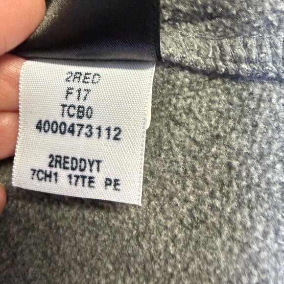 The North Face 1/4-Zip Fleece Women’s XXL Charcoal Gray EUC - Picture 6 of 9